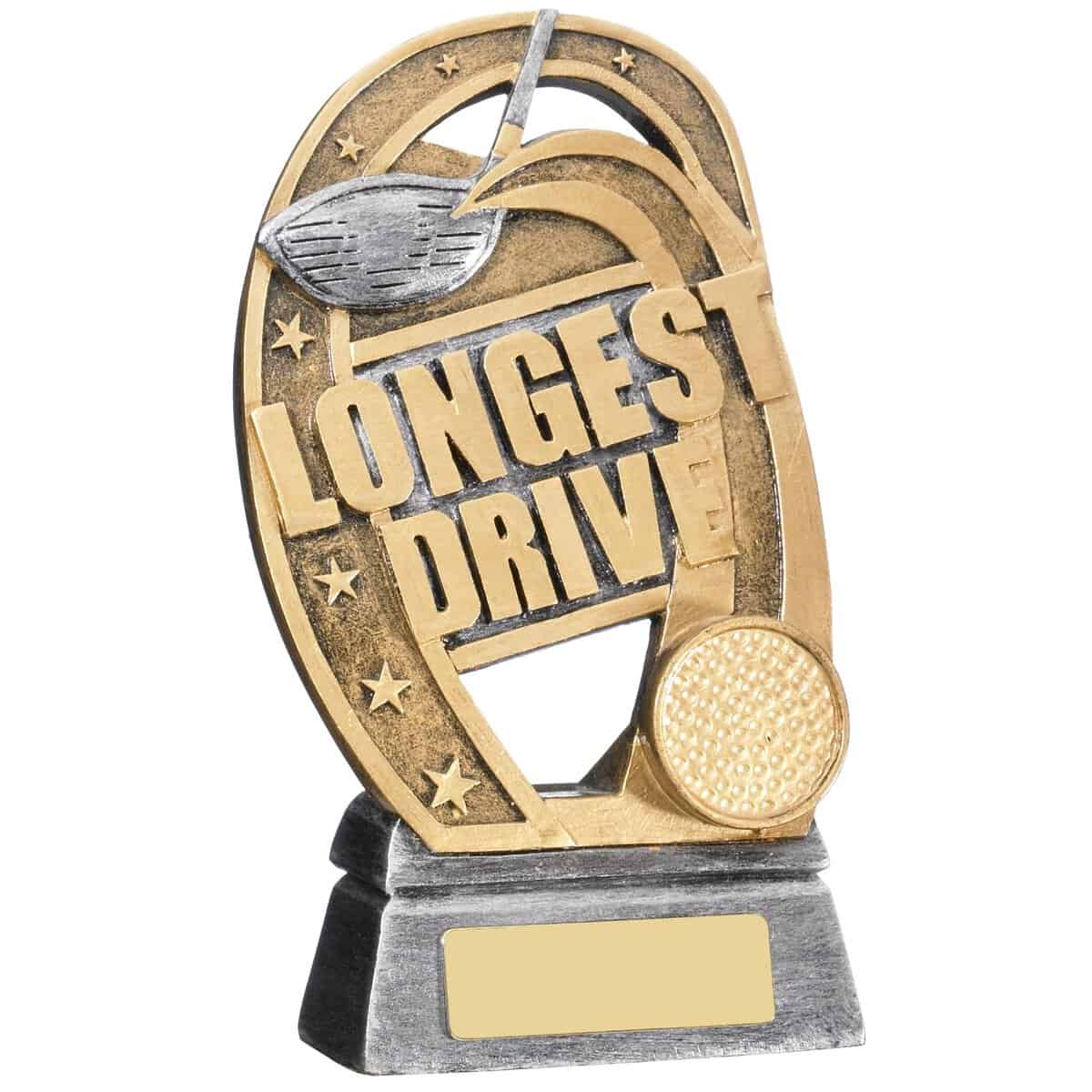 Longest Drive Resin Golf Award