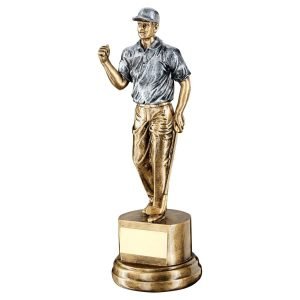 Gold & Silver Golf Figure Awards