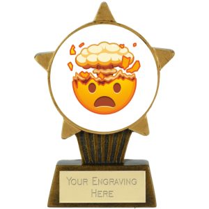 Mind-Blown Emoji Star Award