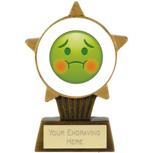 Sick Emoji Star Award