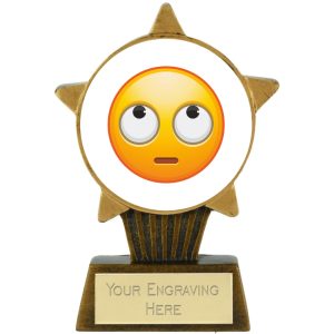 Rolling Eyes Emoji Star Award