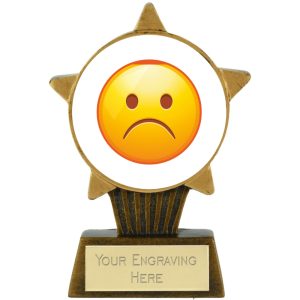 Sad Emoji Star Award